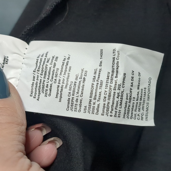 JOSEPH RIBKOFF* cocoon faux cowl asymmetric 3/4 sleeve button front jacket sz 10 - Picture 12 of 16